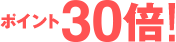 ポイント30倍